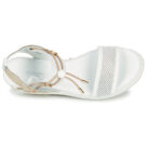 NeroGiardini E219045D-707 Wei&szlig;e Damen-Keilsandalen - Gr&ouml;&szlig;e 6