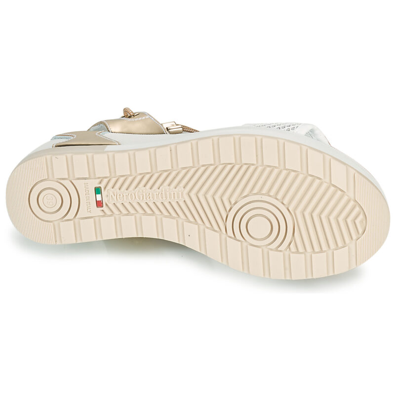 NeroGiardini E219045D-707 Wei&szlig;e Damen-Keilsandalen - Gr&ouml;&szlig;e 7