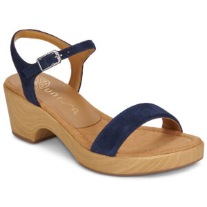 Unisa  IRITA  Blu -  Sandali con zeppa  Donna