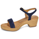 Unisa IRITA Blu Sandali con zeppa Donna - 4