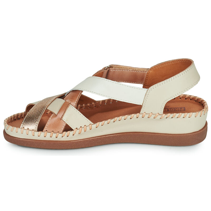 Pikolinos CADAQUES W8K Beige Sandalias planas Mujer - 4