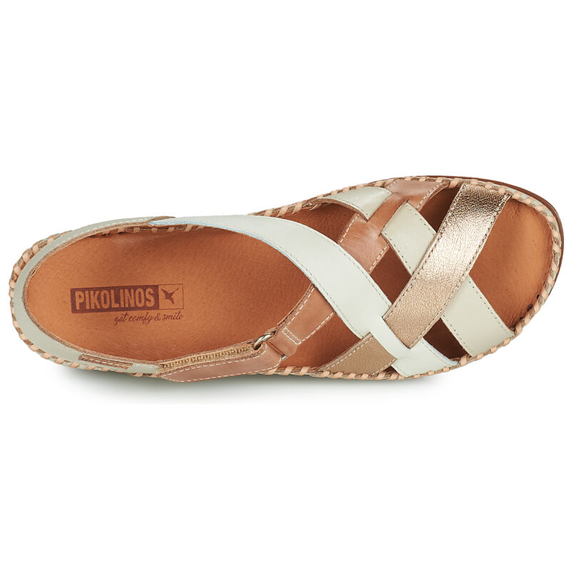 Pikolinos CADAQUES W8K Beige Sandalias planas Mujer - 6