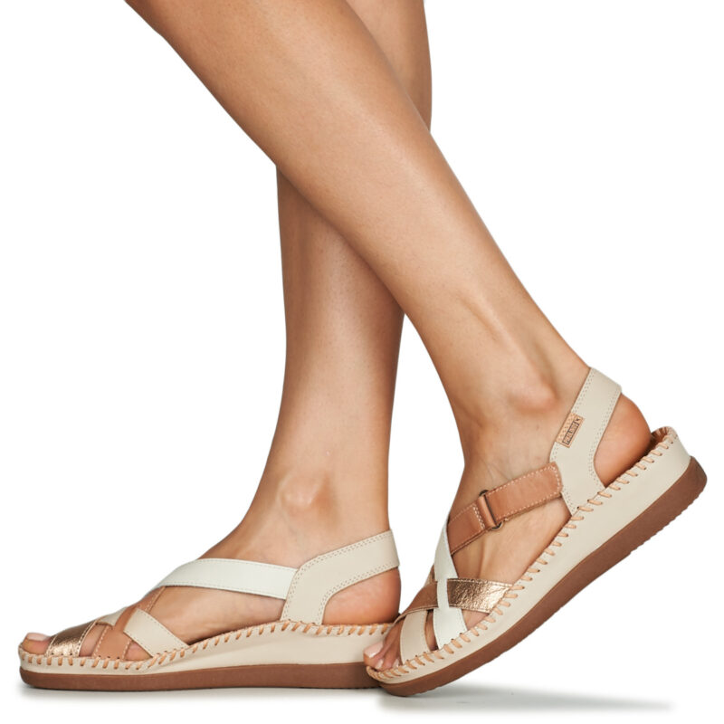 Pikolinos CADAQUES W8K Beige Sandalias planas Mujer - 8