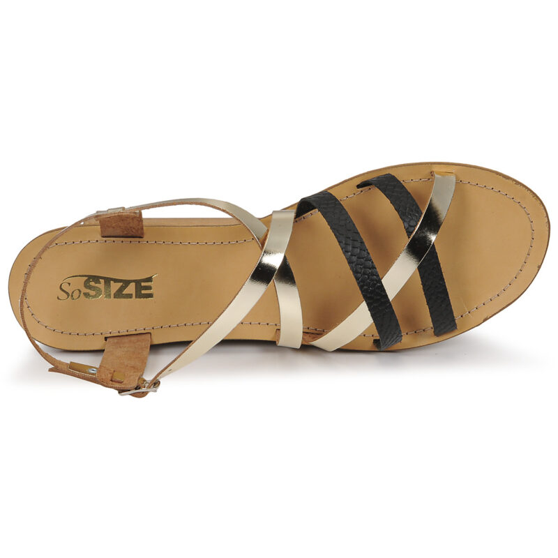 So Size IDITRON Argento Sandali bassi Donna - 6