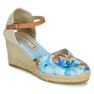 Dorking  VISION  Blu -  Sandali con zeppa  Donna