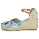 Dorking VISION Blue Women's Wedge Sandals - 4