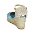 Dorking VISION Blue Women's Wedge Sandals - 5