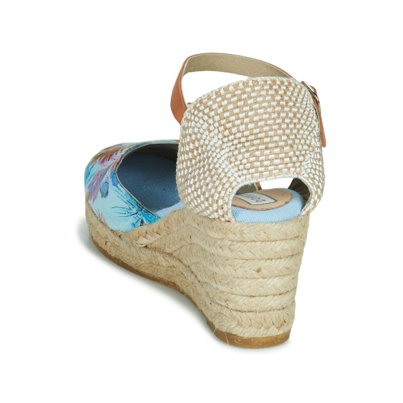 Dorking VISION Blue Women's Wedge Sandals - 5