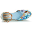 Dorking VISION Blue Women's Wedge Sandals - 6