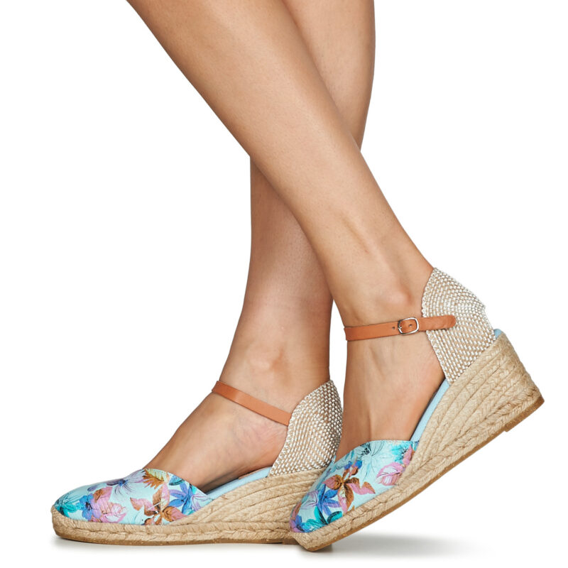 Dorking VISION Blue Women's Wedge Sandals - 8