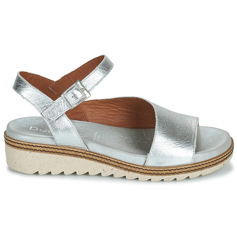Dorking ESPE Argento Sandali con zeppa Donna - 2