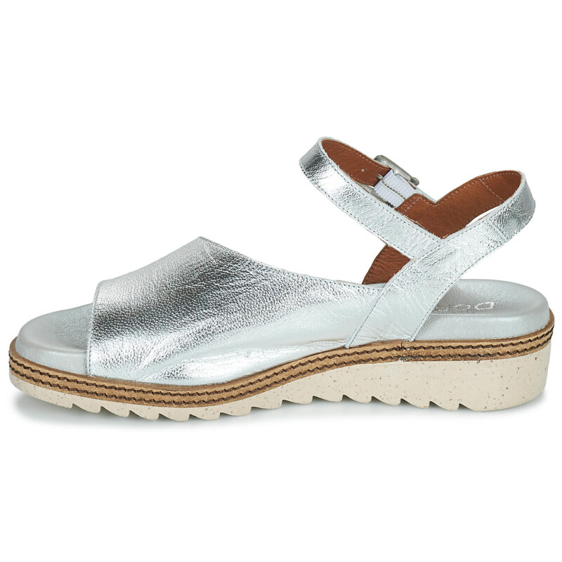 Dorking ESPE Argento Sandali con zeppa Donna - 4