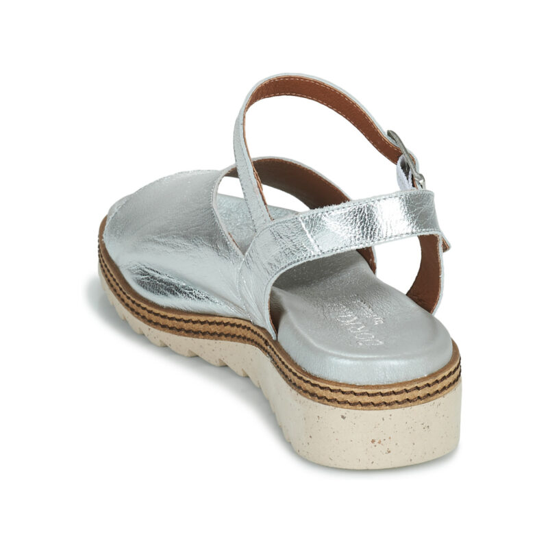 Dorking ESPE Argento Sandali con zeppa Donna - 5