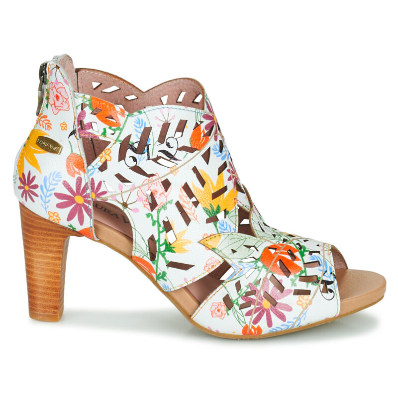 Laura Vita ALBANE 04 Bianco Sandali con tacco Donna - 2