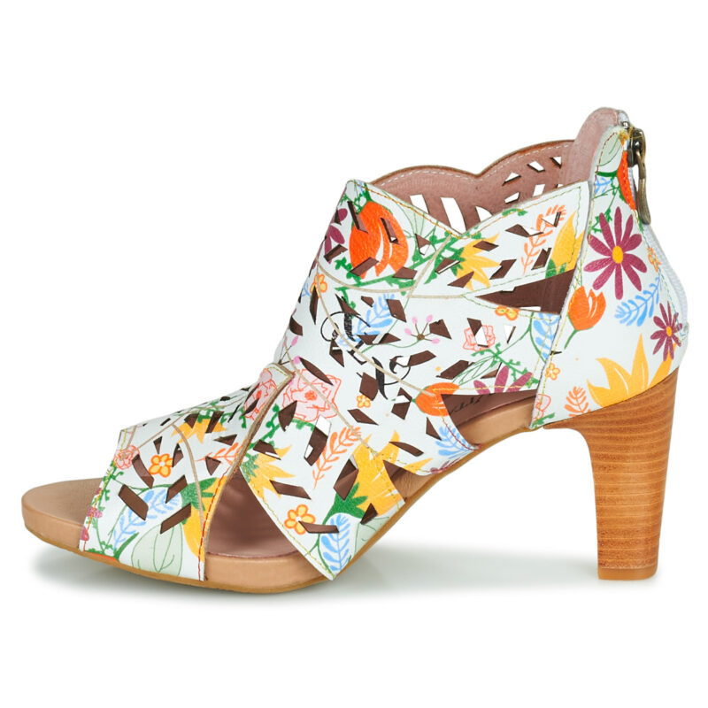 Laura Vita ALBANE 04 Bianco Sandali con tacco Donna - 4