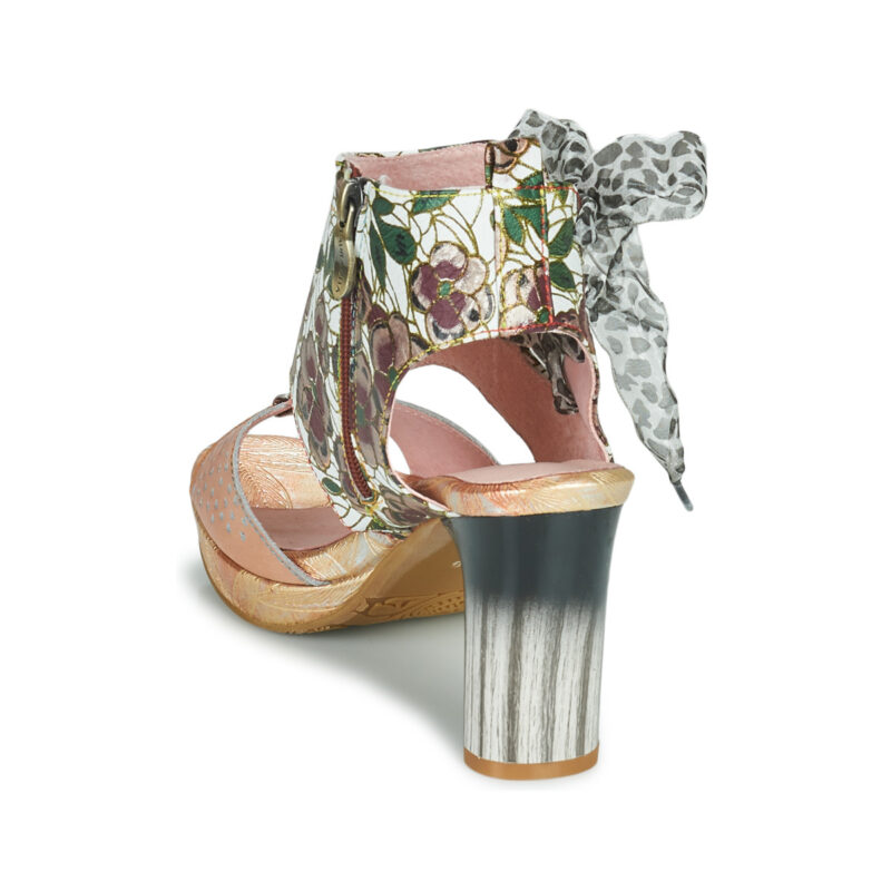 Laura Vita HICAO 09 Beige Sandali con tacco Donna - 5