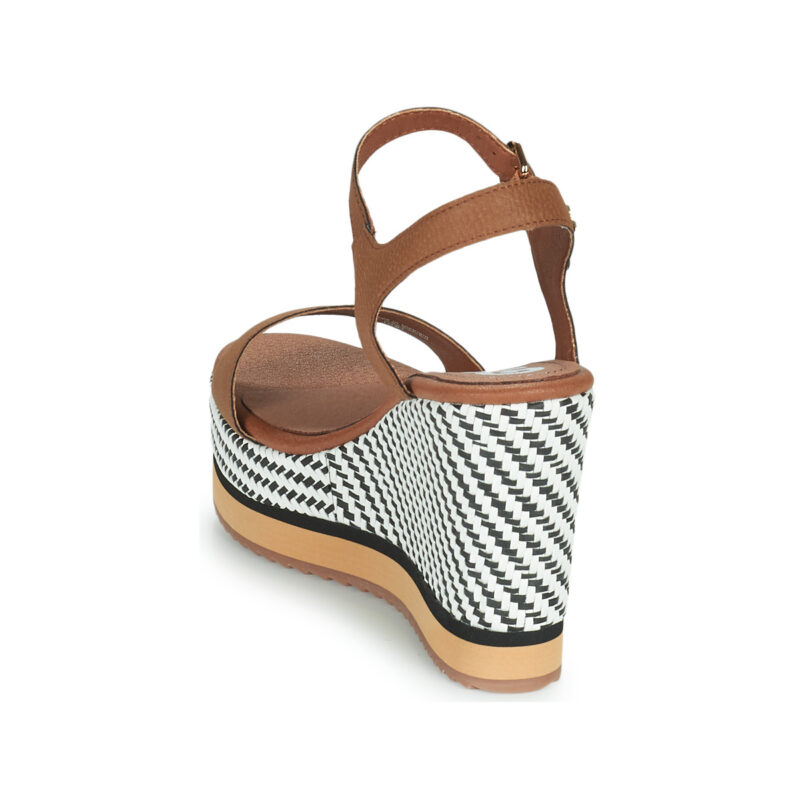Gioseppo CHANIA Marrone Sandali con zeppa Donna - 5