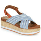 Gioseppo GOOLWA Blaue Keilsandalen f&uuml;r Damen - Gr&ouml;&szlig;e 1