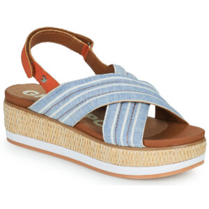 Gioseppo  GOOLWA  Blu -  Sandali con zeppa  Donna
