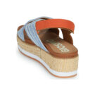 Gioseppo GOOLWA Blaue Keilsandalen f&uuml;r Damen - Gr&ouml;&szlig;e 5