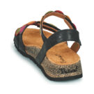 Think KOAK Black Wedge Sandals Women - 5