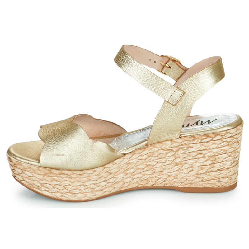 Myma POLIDO Oro Sandali con zeppa Donna - 4