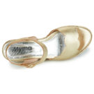 Myma POLIDO Oro Sandali con zeppa Donna - 6