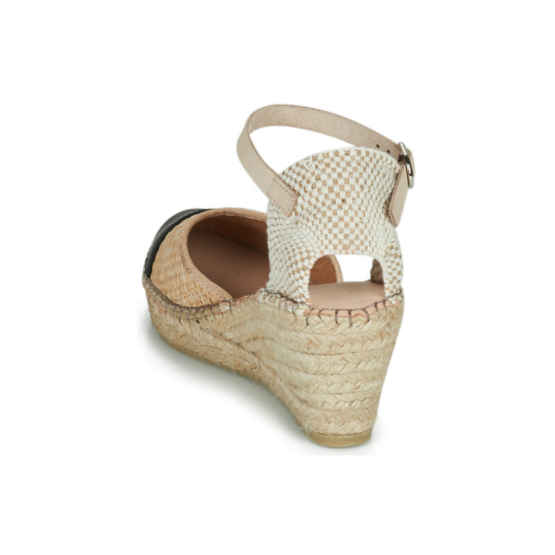 Fericelli YOLANDE Sandales compens&eacute;es Beige Femme - 5
