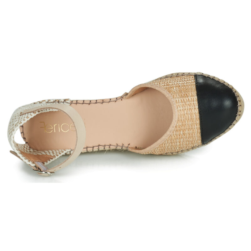 Fericelli YOLANDE Sandales compens&eacute;es Beige Femme - 6