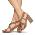Spot on F12011-MF Marrone Sandali con tacco Donna - 8