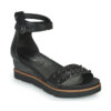 Mjus TAPASITA Schwarz Keilabsatz Sandalen Damen