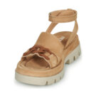 Mjus JUPITER Beige Keilsandalen Damen - Gr&ouml;&szlig;e 3