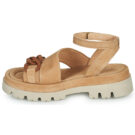 Mjus JUPITER Beige Keilsandalen Damen - Gr&ouml;&szlig;e 4
