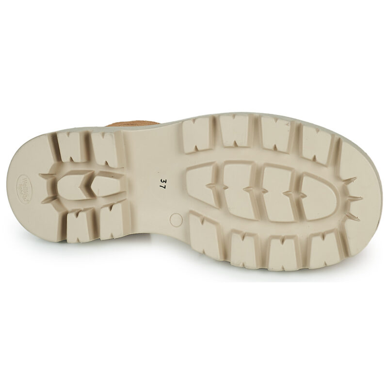 Mjus JUPITER Beige Keilsandalen Damen - Gr&ouml;&szlig;e 7