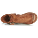Airstep / A.S.98 NOA BUCKLE Braun Keilabsatz Sandalen Damen - 6
