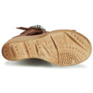 Airstep / A.S.98 NOA BUCKLE Braun Keilabsatz Sandalen Damen - 7