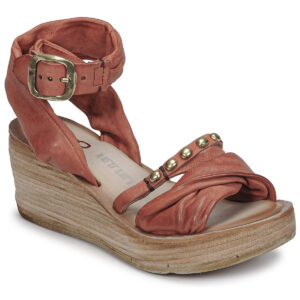 Airstep / A.S.98 NOA STRAP II Rosso Sandali con zeppa Donna