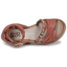 Airstep / A.S.98 NOA STRAP II Rot Keilabsatz Sandalen Damen - 6