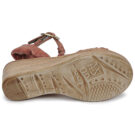 Airstep / A.S.98 NOA STRAP II Rot Keilabsatz Sandalen Damen - 7