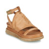 Airstep / A.S.98 LAGOS BRIDE Braun Keilabsatz Sandalen Damen