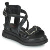 Airstep / A.S.98 LAGOS BUCKLE Schwarz Keilsandalen Damen
