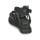 Airstep AS98 LAGOS Schnallen-Keilsandalen, schwarz, Damen - Gr&ouml;&szlig;e 5