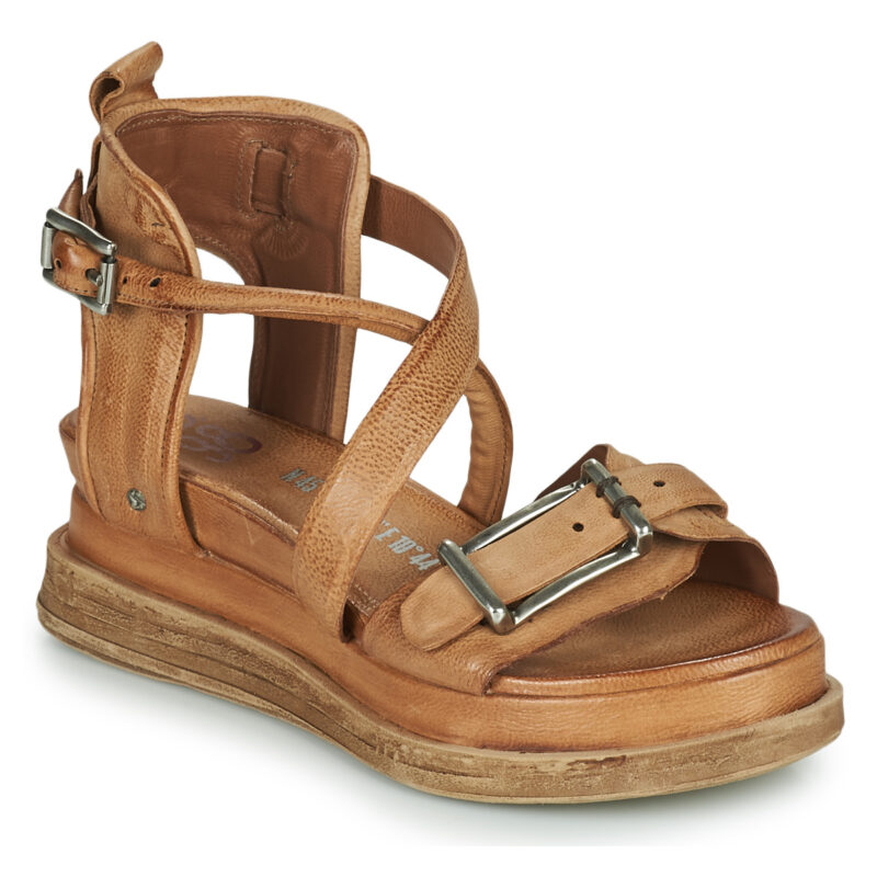 Airstep / A.S.98 LAGOS BUCKLE Marrone Sandali con zeppa Donna - 1