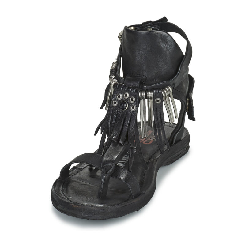 Airstep Sandales basses noires AS98 RAMOS pour femmes - Taille 3