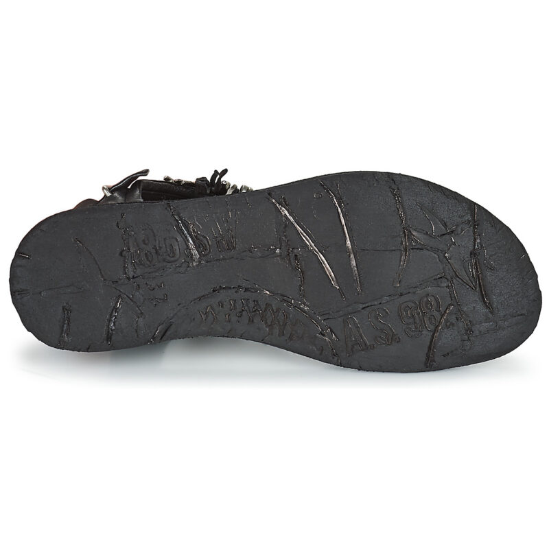 Airstep Sandales basses noires AS98 RAMOS pour femmes - Taille 7