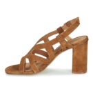 Maison Minelli LYDIE Marrone Sandali con tacco Donna - 4