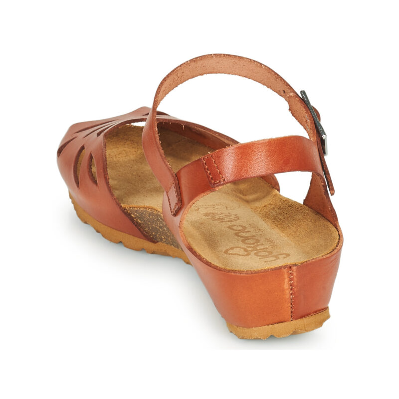 YOKONO MONACO Marrone Sandali con zeppa Donna - 5