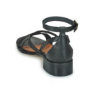 So Size ROSSI Schwarze Sandalen mit Absatz f&uuml;r Damen - 5