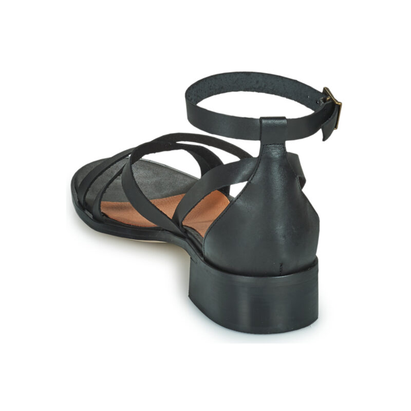 So Size ROSSI Schwarze Sandalen mit Absatz f&uuml;r Damen - 5