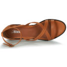 So Size ROSSI Marrone Sandalen mit Absatz Damen - 6